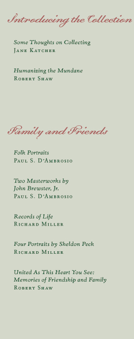 Table of Contents