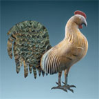 Rooster weathervane