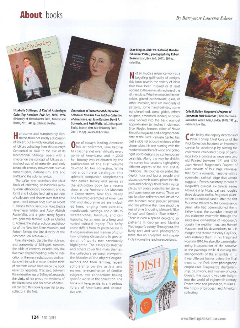 The Magazine Antiques, Jan/Feb 2012